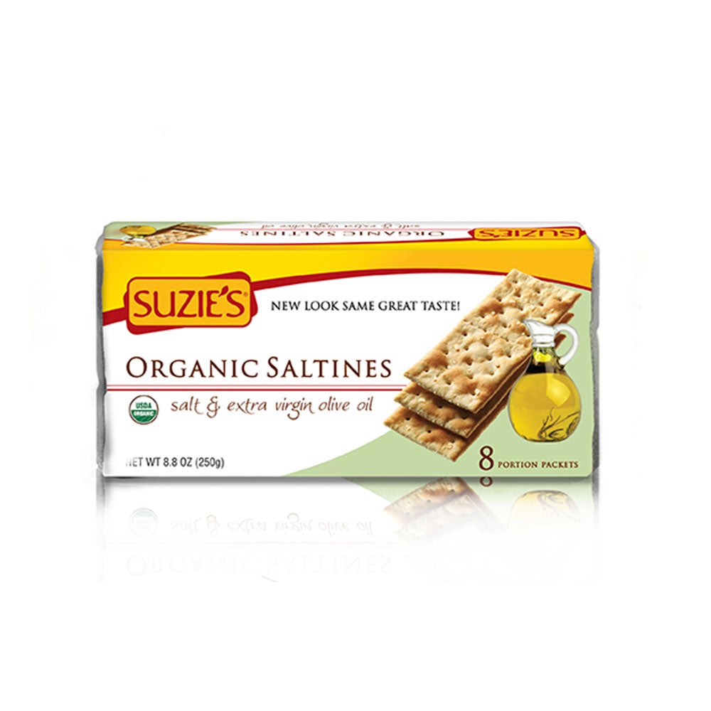 ORGANIC SALT & OLIVE OIL SALTINES