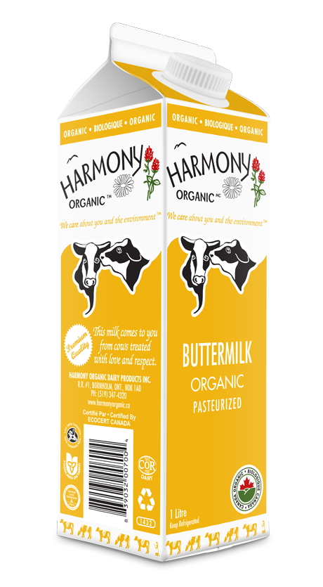 ORGANIC BUTTERMILK (CARTON) 1L