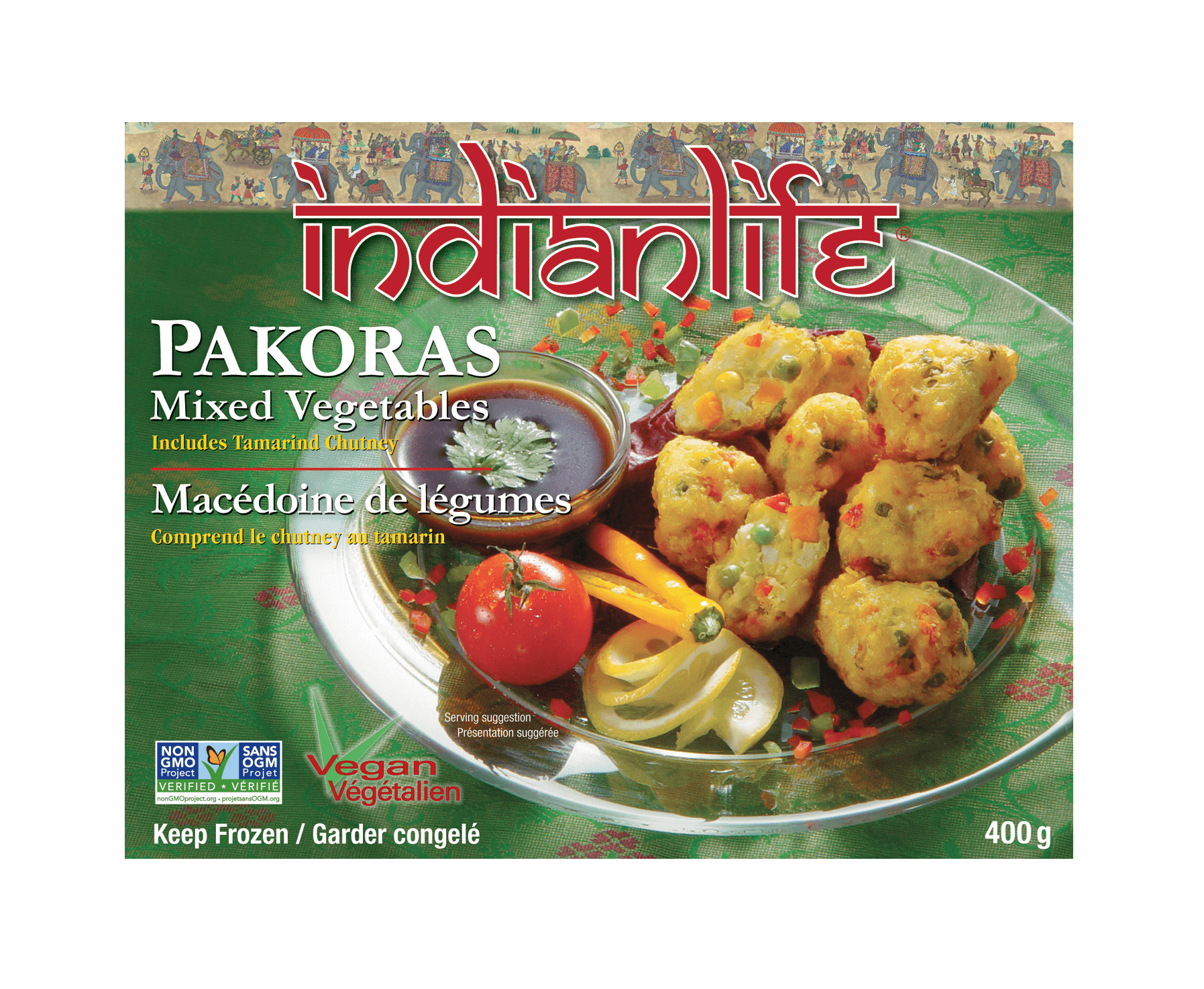 MIXED VEGETABLE PAKORAS 400G