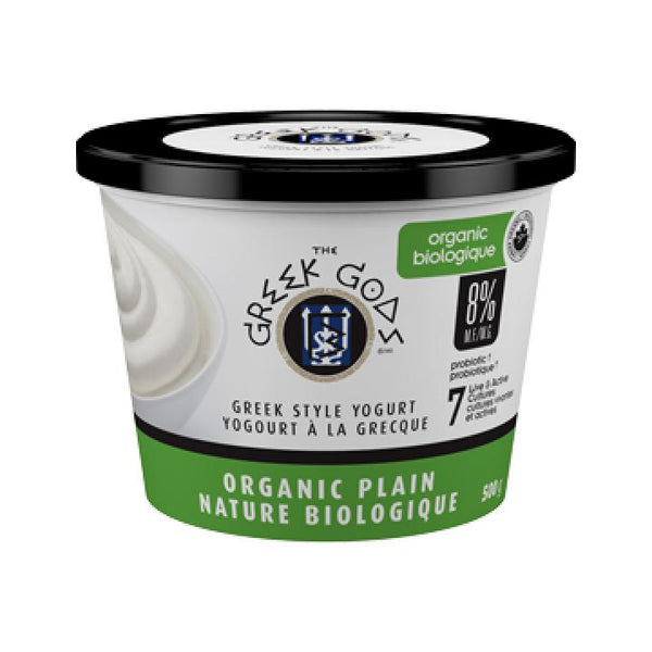 ORGANIC PLAIN GREEK YOGURT 500ML