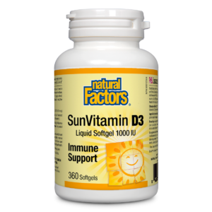 SUNVITAMIN D3 1000IU 360SG