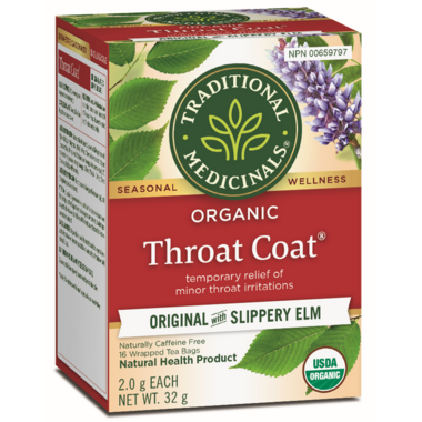 ORGANIC THROAT COAT TEA 16B