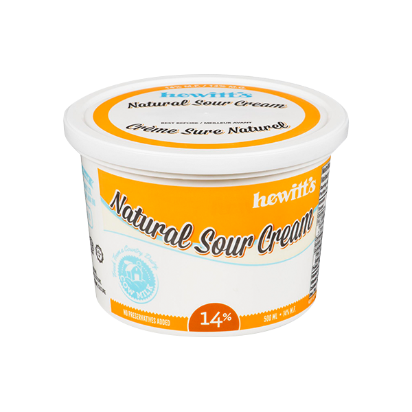 NATURAL SOUR CREAM 500ML