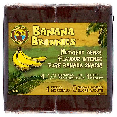 BANANA BROWNIES JUST BANANA 120G