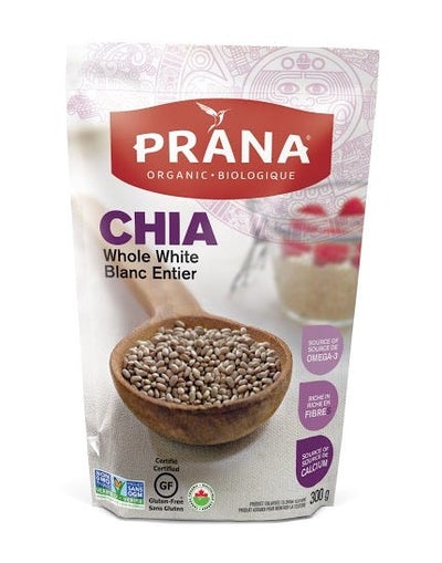 ORGANIC WHOLE WHITE CHIA SEED 300G