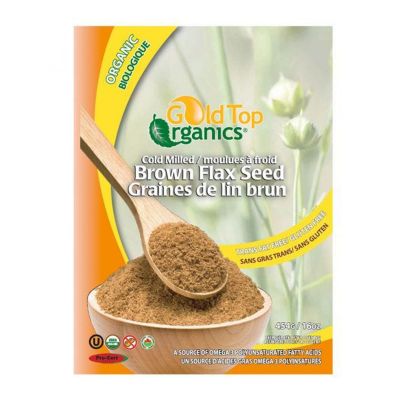 ORGANIC MILLED BROWN FLAX 454G