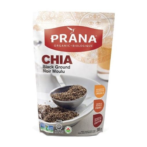 ORGANIC GROUND BLACK CHIA SEED 200G