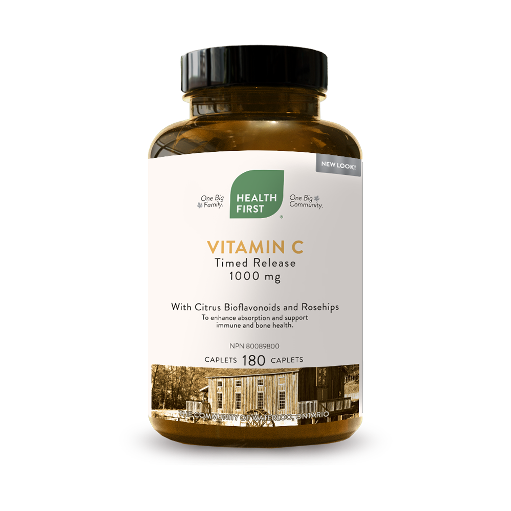 VITAMIN C TIMED RELEASE 1000MG 180T