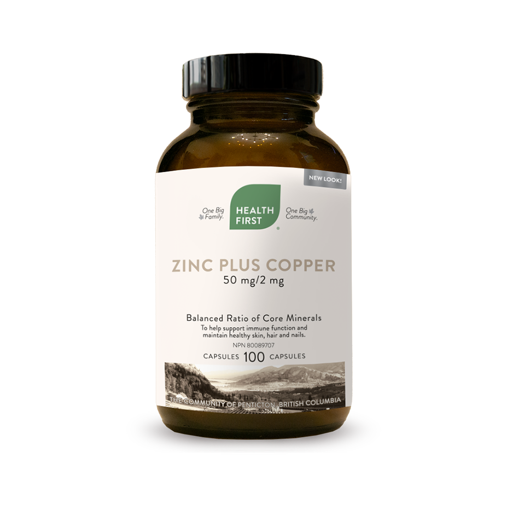 ZINC + COPPER 50MG 100C