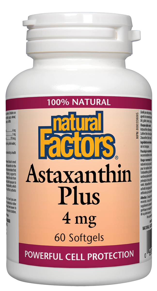 ASTAXANTHIN PLUS 4MG 60SG
