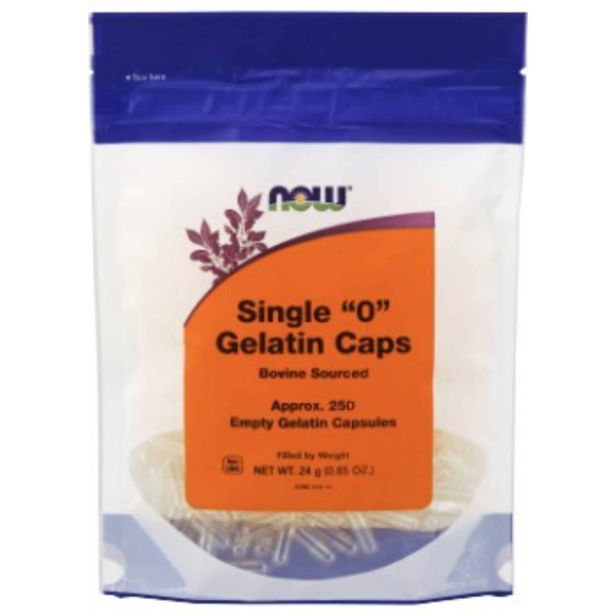 EMPTY GELATIN CAPSULES SIZE 0 250C