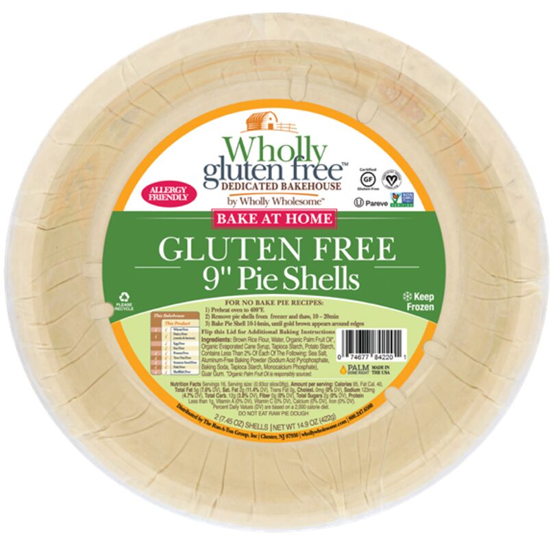 GLUTEN FREE PIE CRUST 2PK