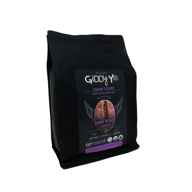 ORGANIC CLEAN COFFEE DARK ROAST WHOLE BEAN 340G