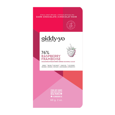 RASPBERRY 76% CHOCOLATE BAR