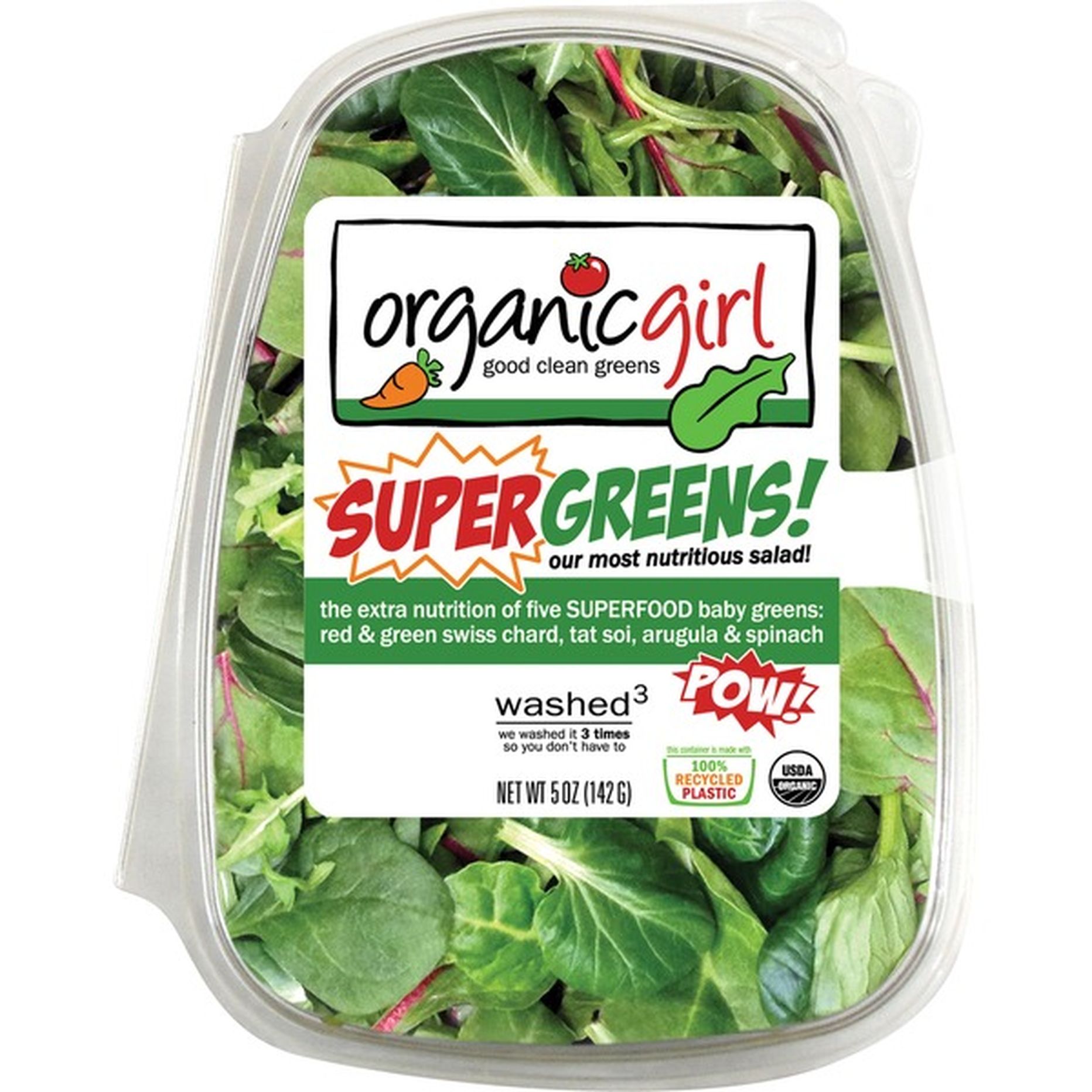ORGANIC SUPERGREENS MIX 5OZ