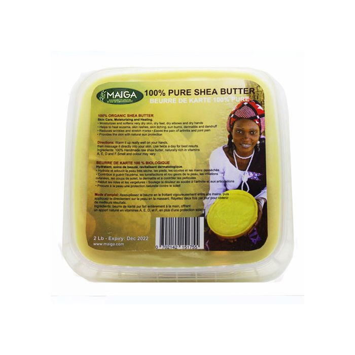 100% RAW SHEA BUTTER 2LB