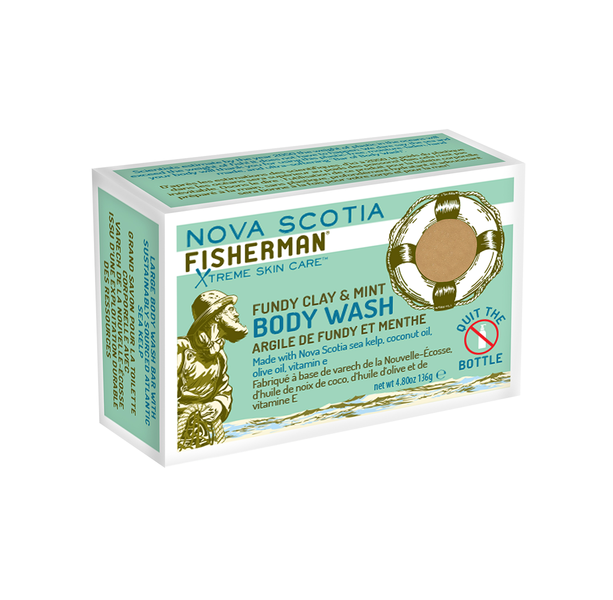 FUNDY CLAY & MINT SOAP BAR