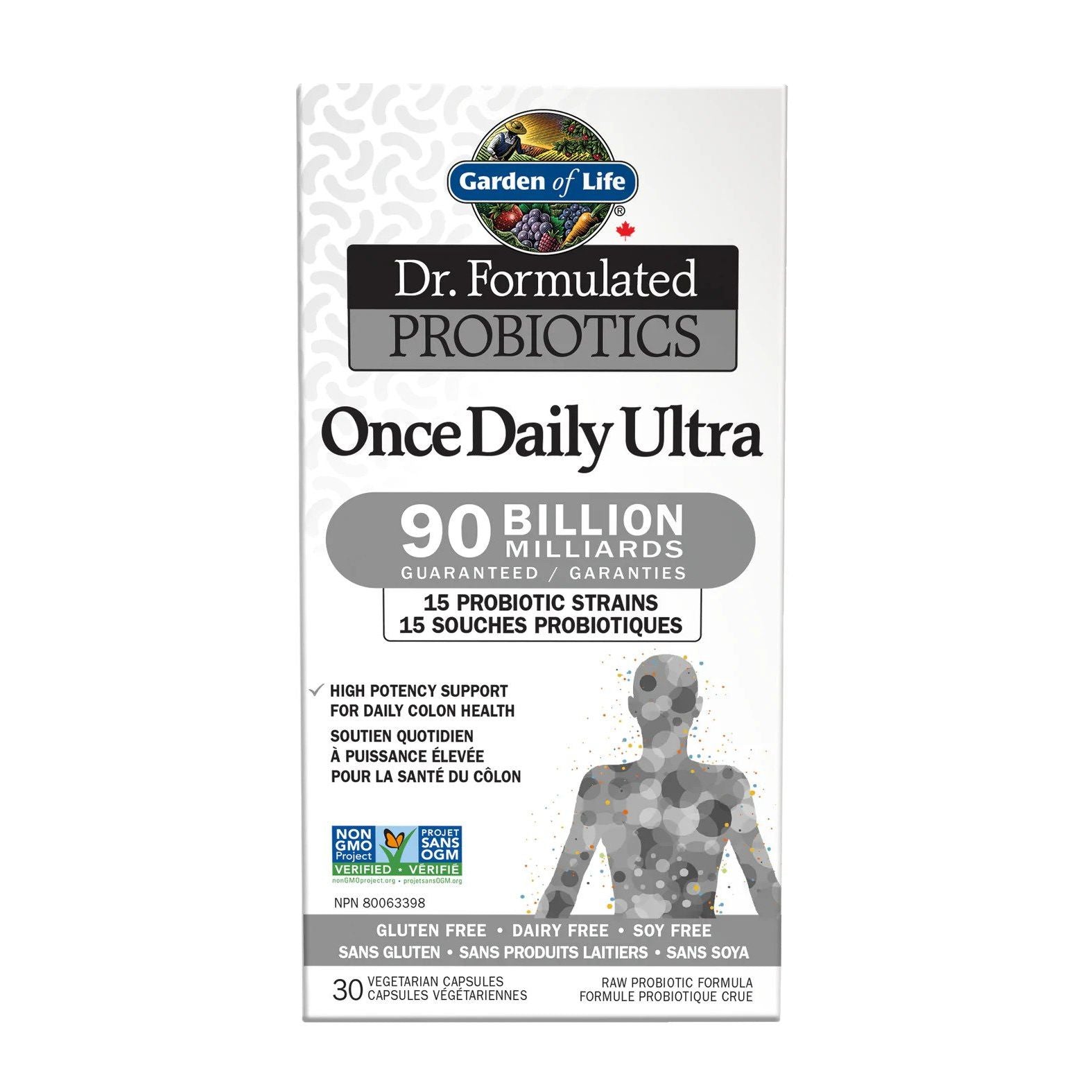 ONCE DAILY ULTRA PROBIOTIC 90B 30C
