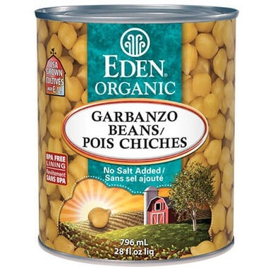 ORGANIC GARBANZO BEANS 796ML