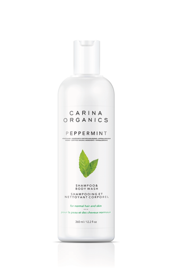 PEPPERMINT SHAMPOO/BODY WASH 360ML