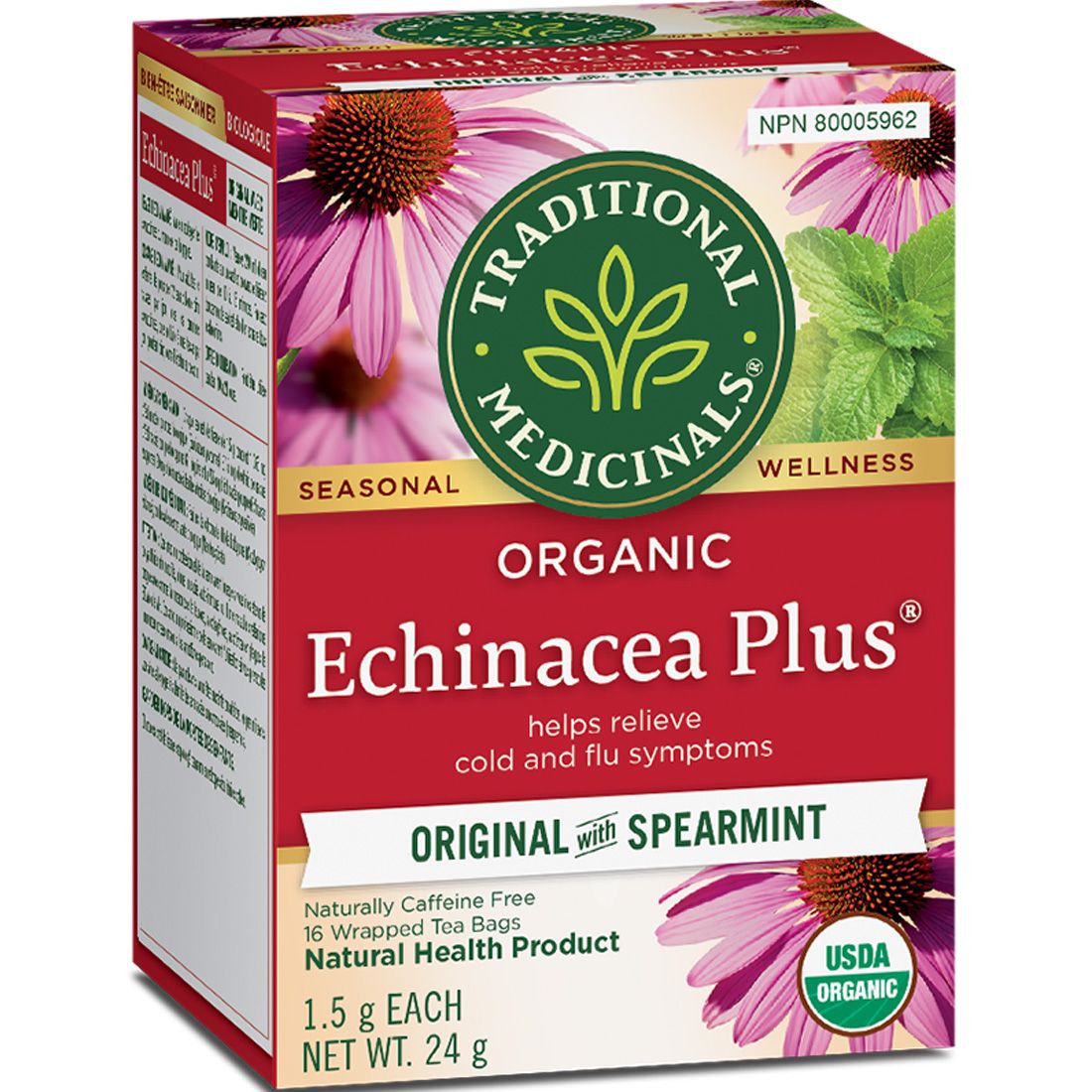 ORGANIC ECHINACEA PLUS TEA 16B