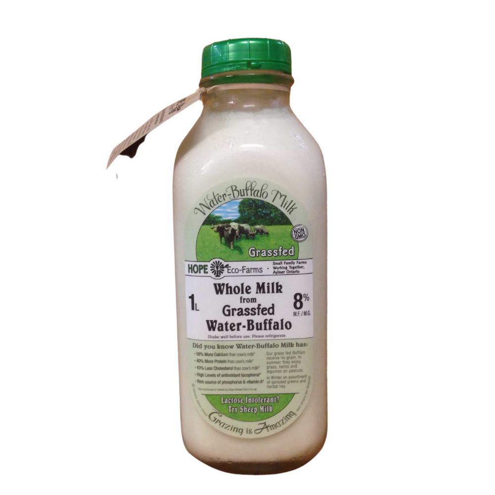 WATER BUFFALO WHOLE MILK 1L