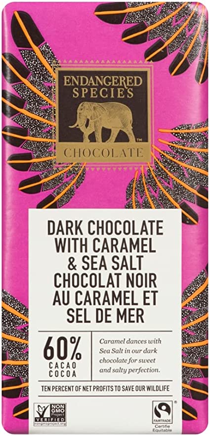 DARK CHOCOLATE + CARAMEL & SEA SALT