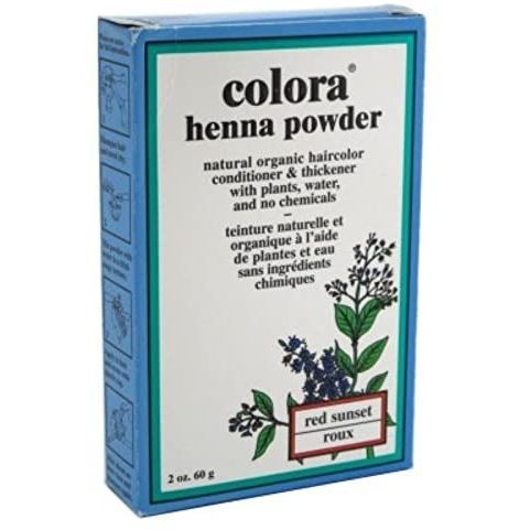 HENNA POWDER HAIR COLOR - RED SUNSET 60G