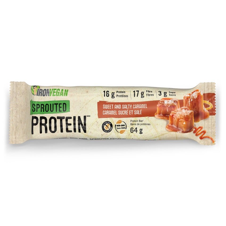 SPROUTED PROTEIN BAR SWEET & SALTY CARAMEL