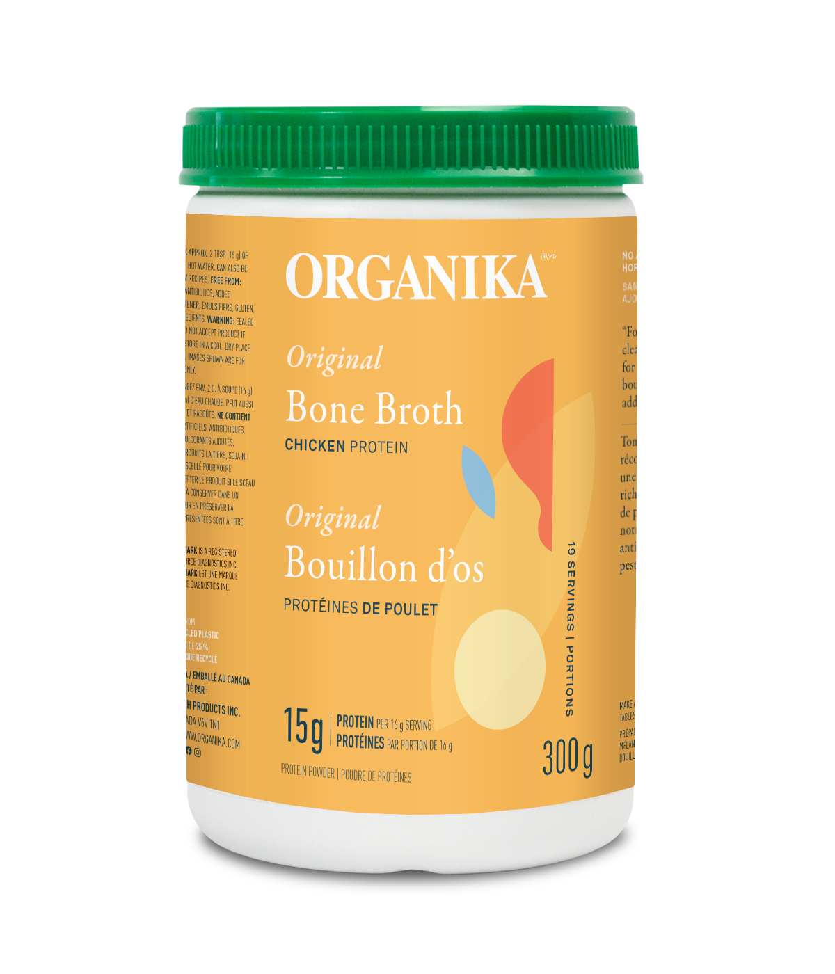 CHICKEN BONE BROTH PROTEIN ORIGINAL 300G