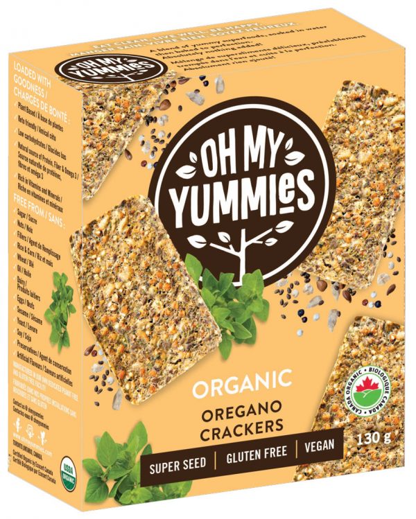 ORGANIC OREGANO SUPERFOOD CRACKERS