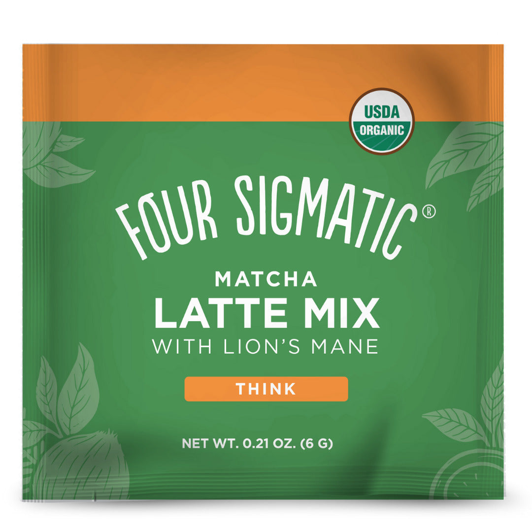 MATCHA LATTE WITH LION'S MANE