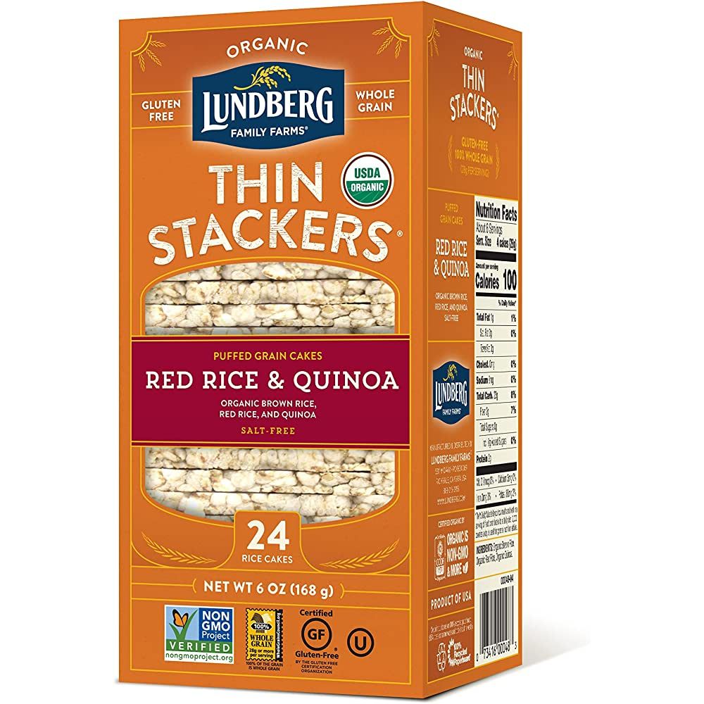 ORGANIC THIN CAKES RED RICE & QUINOA