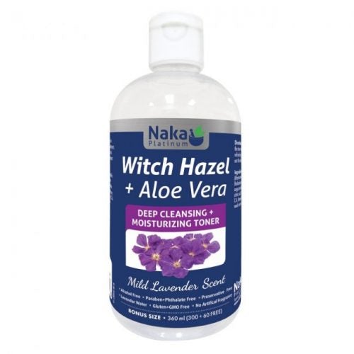 WITCH HAZEL & ALOE TONER 360ML