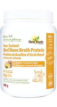 BEEF BONE BROTH PROTEIN + ORGANIC FERMENTED GINGER 300G