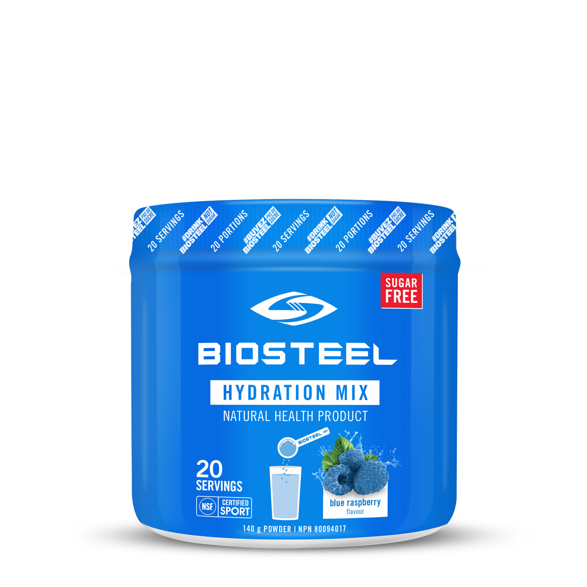 HYDRATION MIX BLUE RASPBERRY 140G