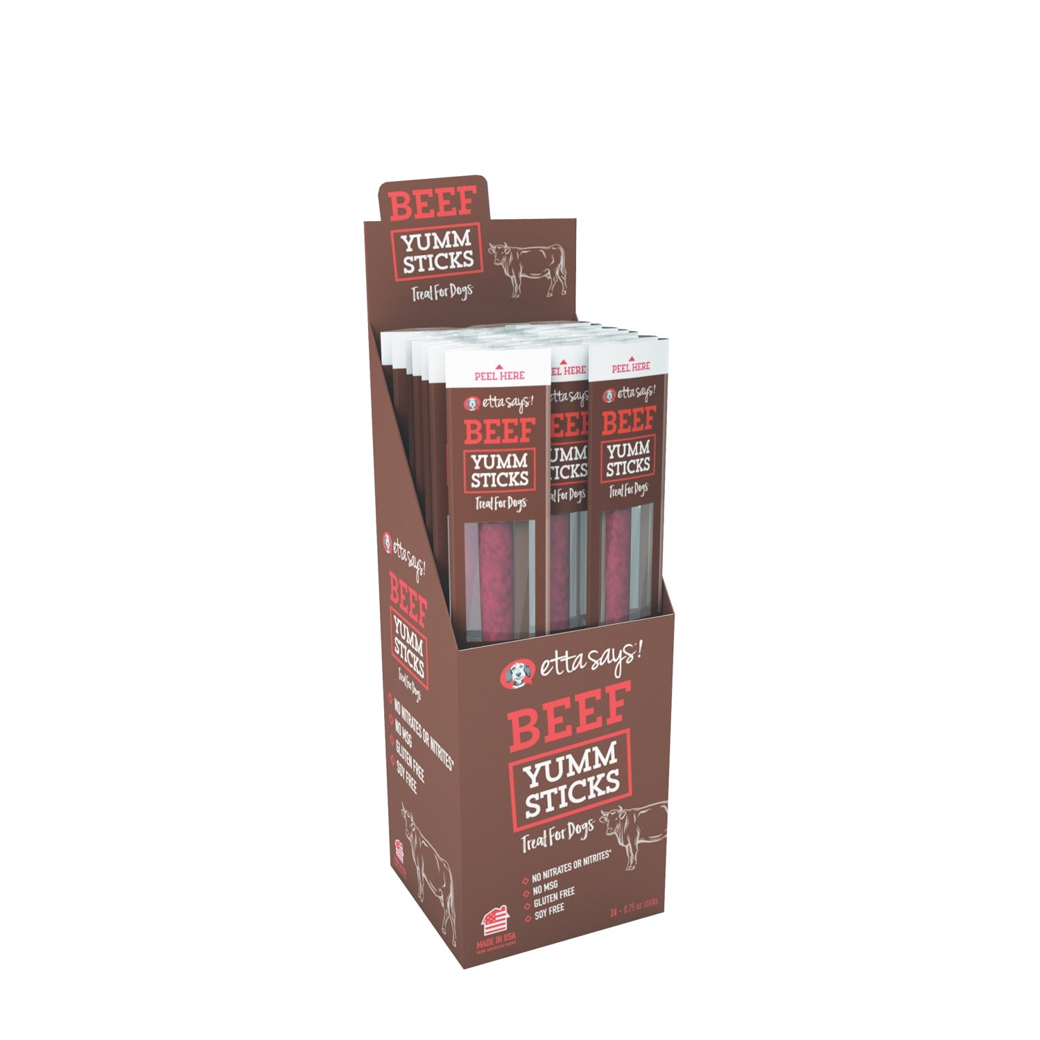 BEEF YUMM STICKS FOR DOGS (1 STICK)