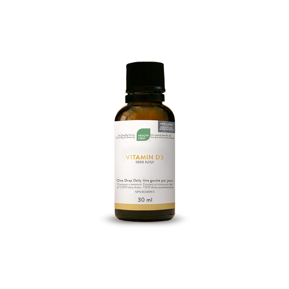 VITAMIN D3 ONE DROP DAILY 1000IU 30ML