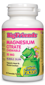 BIG FRIENDS KIDS MAGNESIUM 50MG 60 CHEWS
