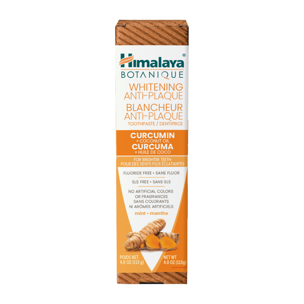 TOOTHPASTE TURMERIC + COCONUT OIL ANTIPLAQUE