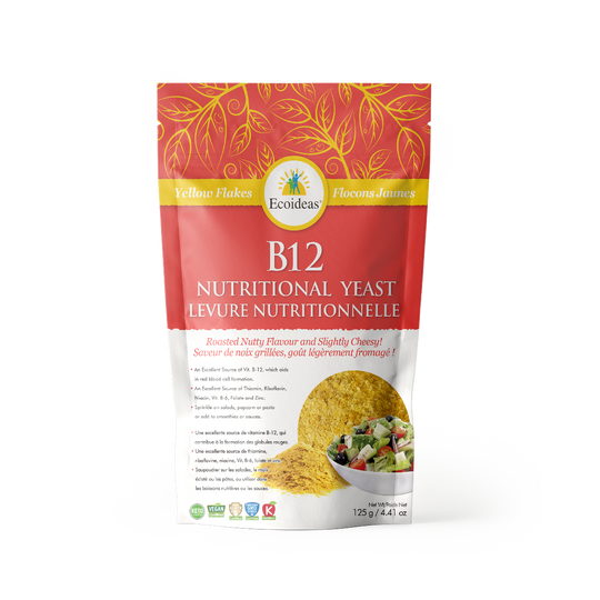 NUTRITIONAL YEAST + B12 125G