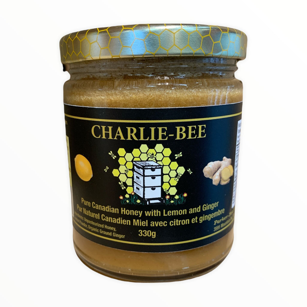 RAW HONEY WITH LEMON & GINGER 330G