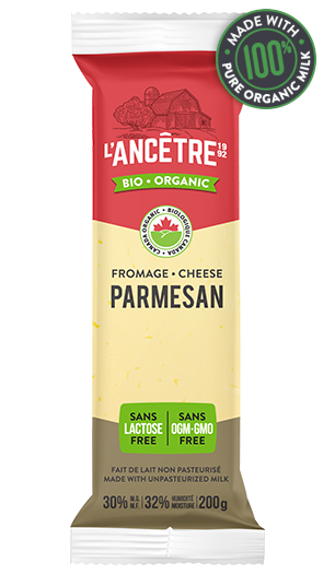 ORGANIC PARMESAN CHEESE 200G