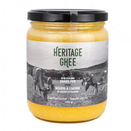 HERITAGE GHEE NEW ZEALAND GRASS FED 400G