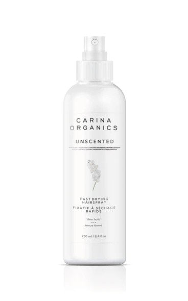 UNSCENTED HAIR SPRAY FAST-DRYING 250ML
