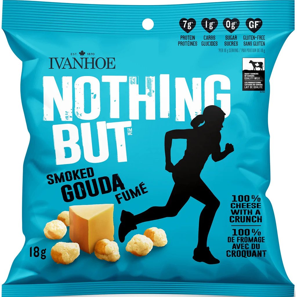 NOTHING BUT CHEESE SMOKED GOUDA 18G
