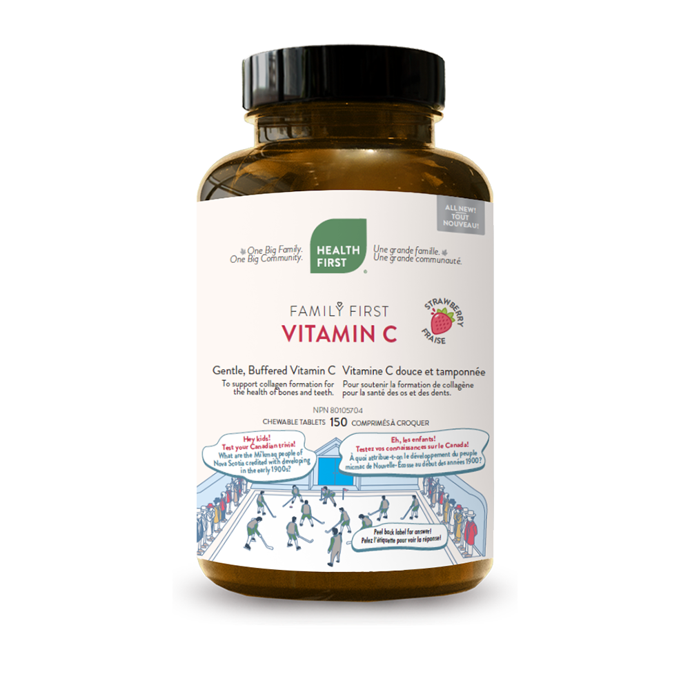 FAMILY FIRST CHEWABLE VITAMIN C 150T