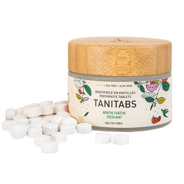 TOOTHPASTE TABLETS FRESH MINT 124T