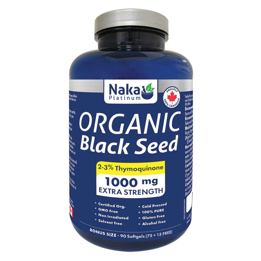 DOUBLE STRENGTH BLACK SEED OIL 90SG