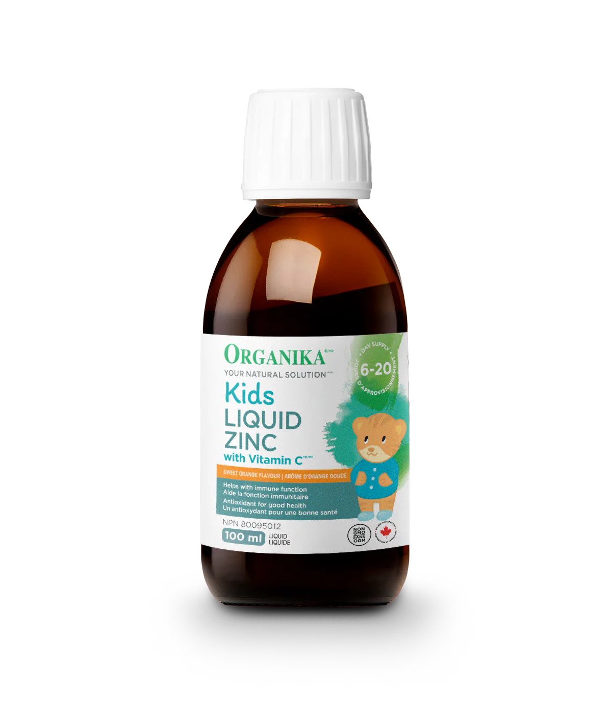 KIDS LIQUID ZINC + VIT C 100ML